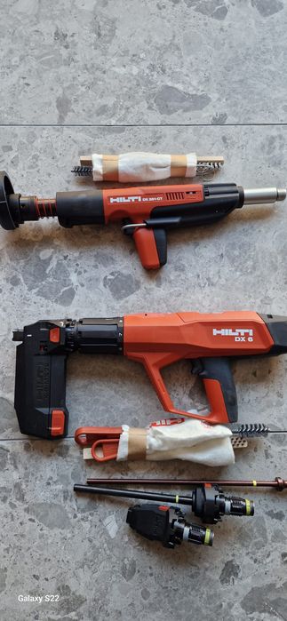 Hilti pistol de cuie pe capse