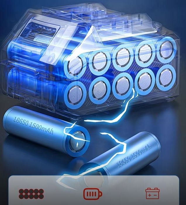 Мощная электрическая аккумуляторная воздуходувка, турбофен, турбосушка