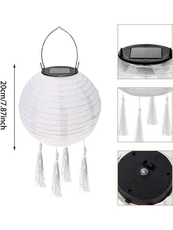 Set de 2 felinare LED solare pentru gradina (exterior)