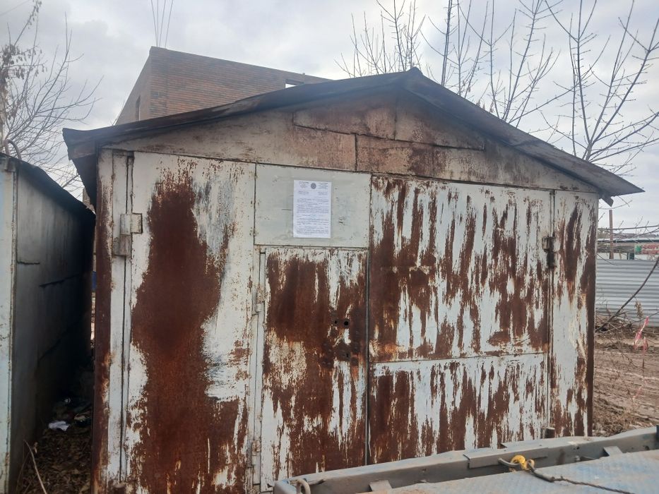 Железный гараж продается срочно