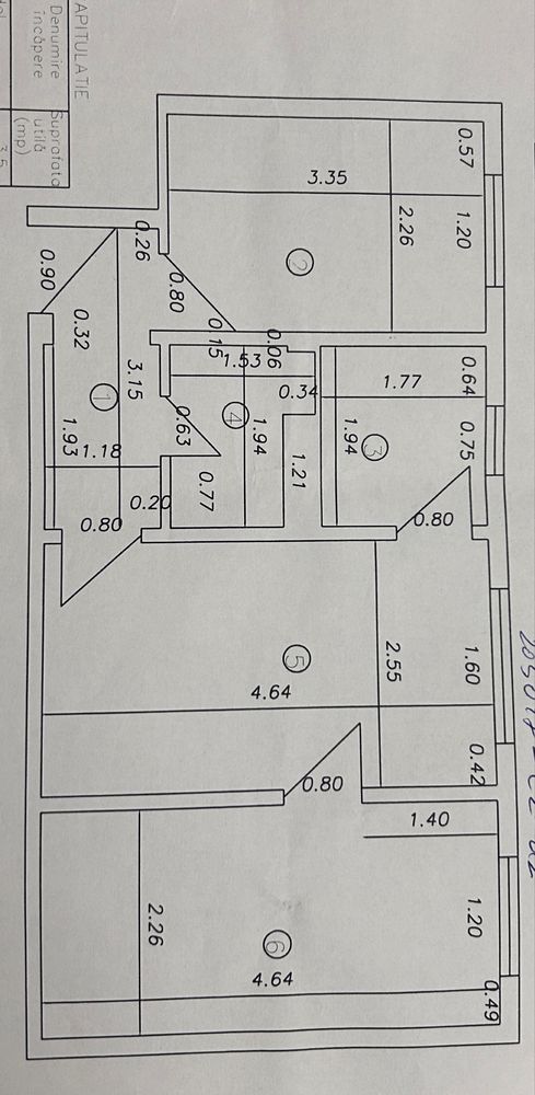 Apartament 3 camere