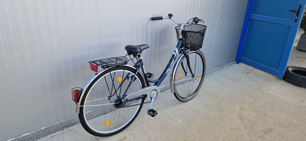 Дамски велосипедCITY STAR колело с кошница 28"