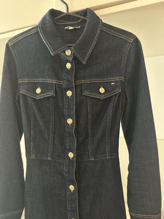 Дънкова рокля оригинална Tommy Hilfiger