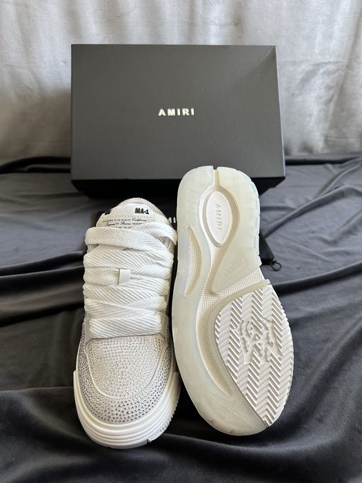Amiri Ma-1 White Crystal (size 40)