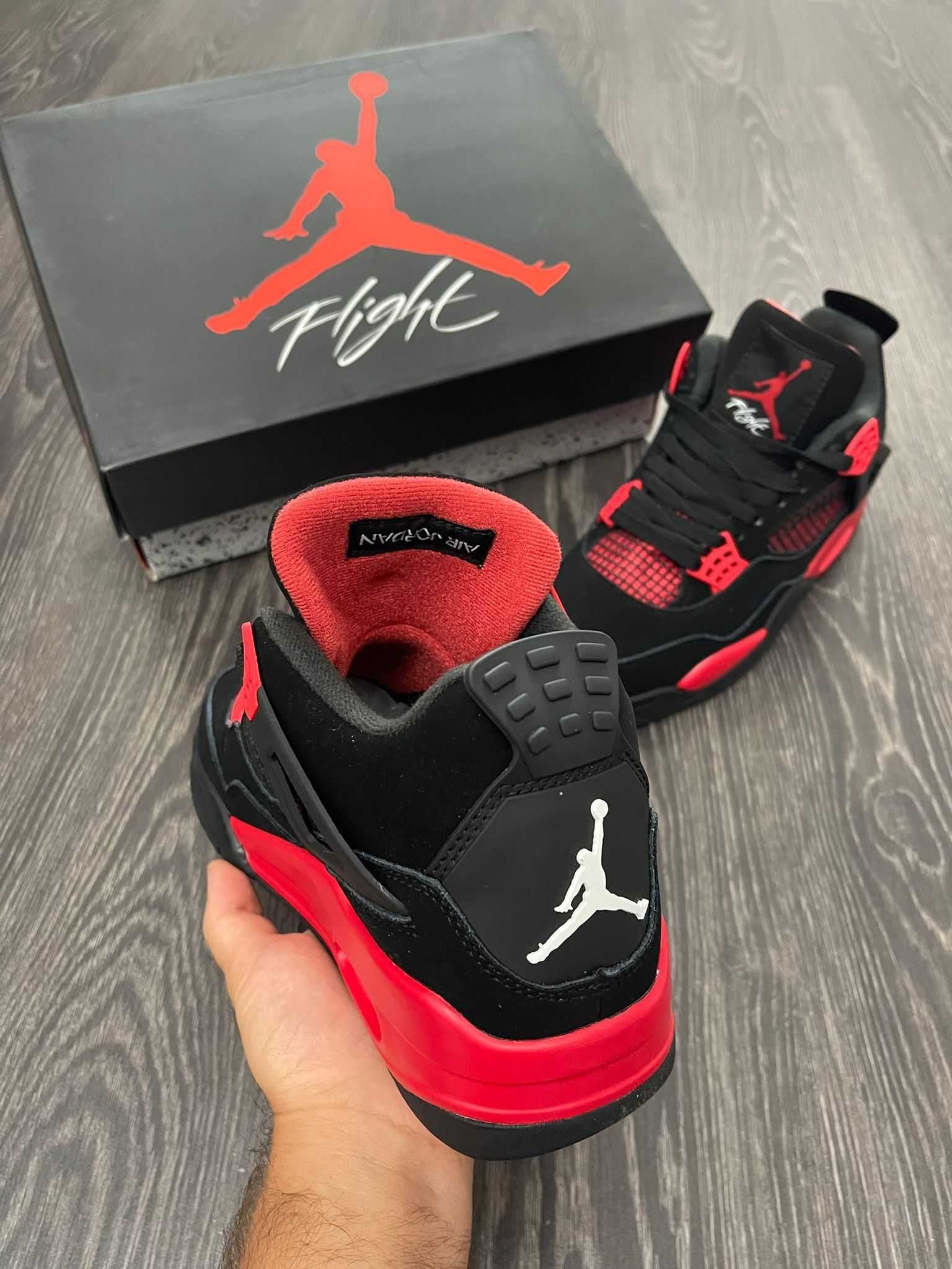 Jordan 4 Red Thunder LUXURY l Calitate Premium l Full Box