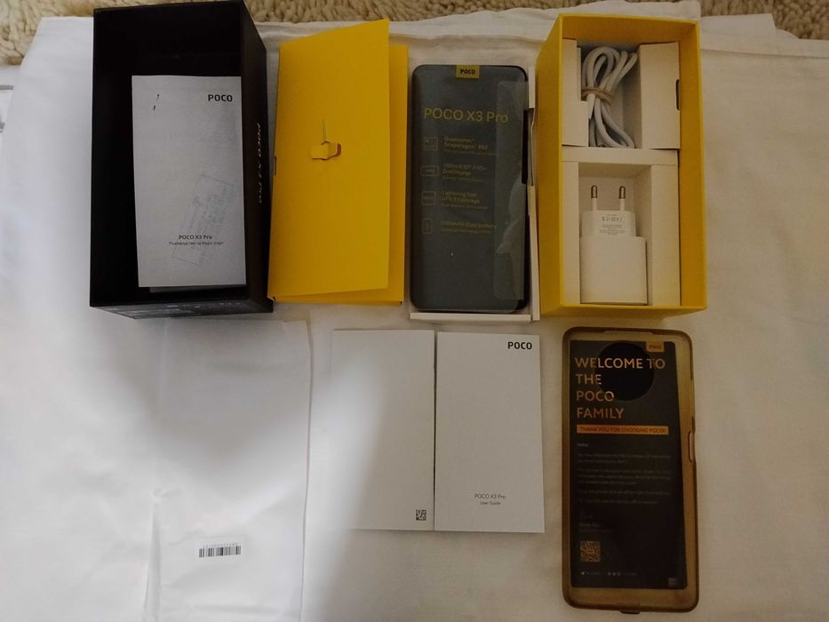 Продавам Xiaomi Poco X3 Pro - Silver 6/128; Android 13 - MIUI 14