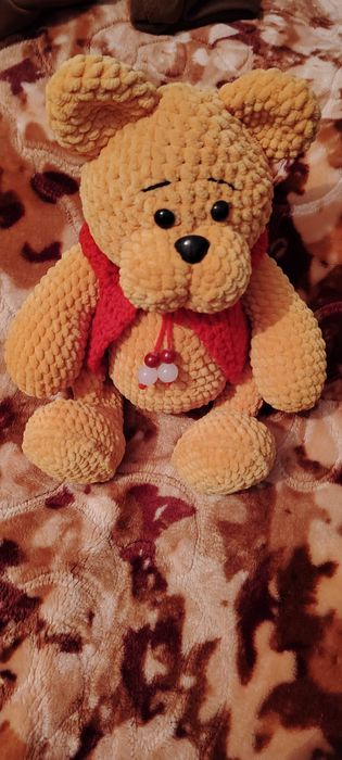 Вязание медведь.!