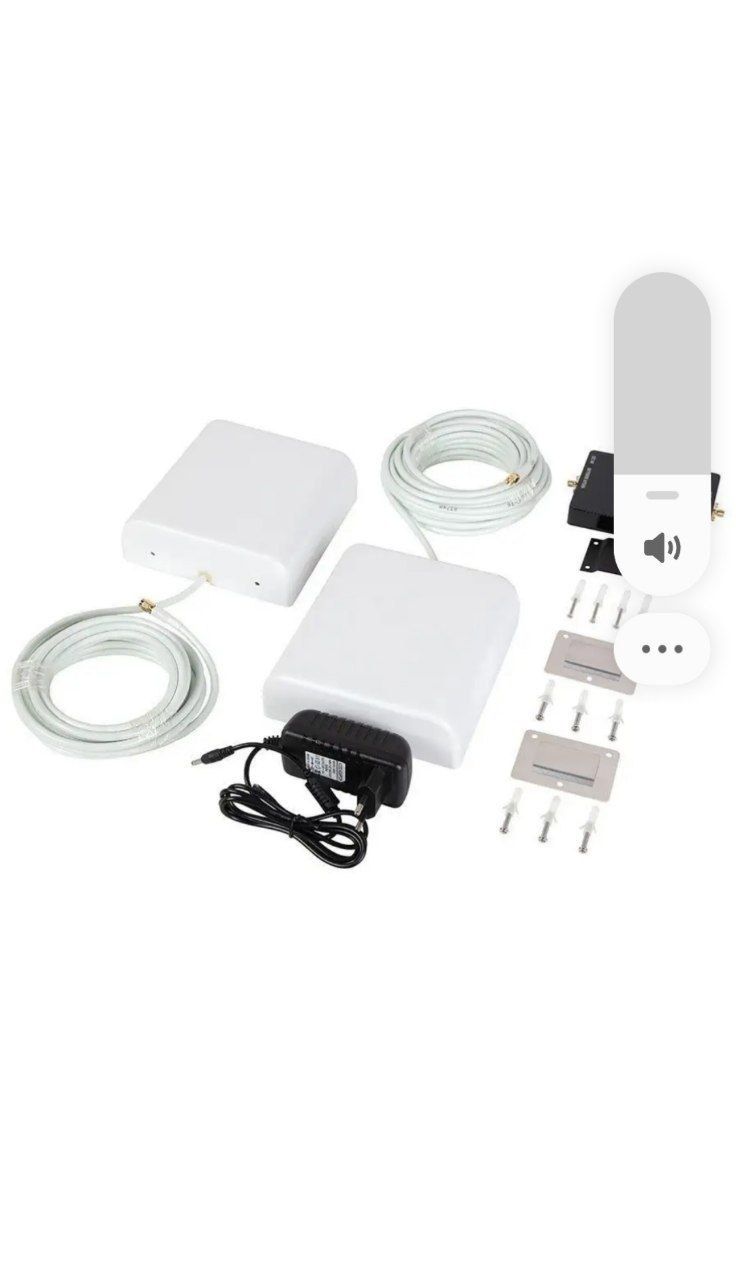 Комплект усиления сотового сигнала GSM MediaWave MWK-9-S