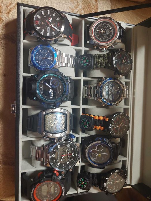 Лот ръчни мъжки часовници