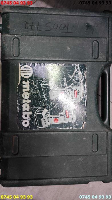 Cutie filetanta bormasina originala metabo