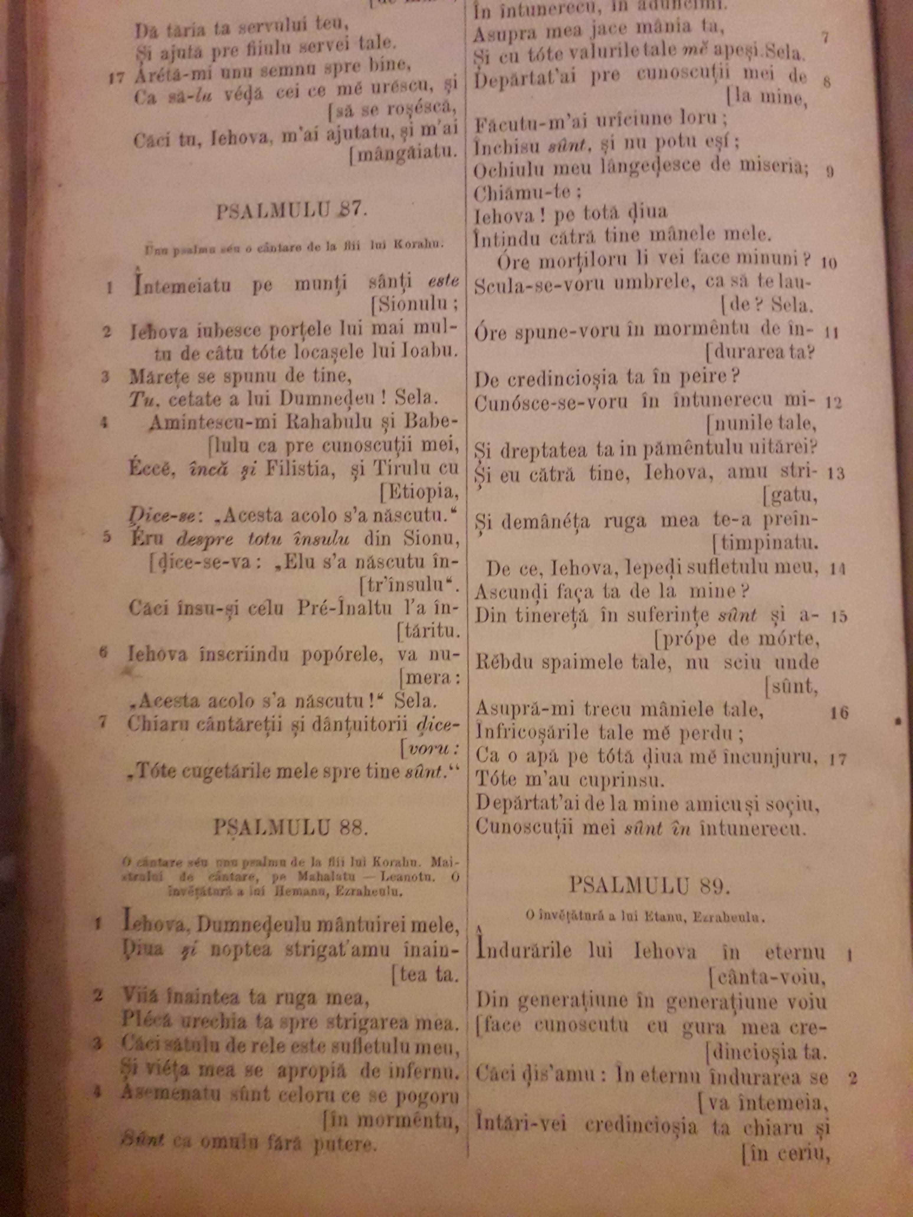 Biblie Pesta 1873 biblie antica de colectie Victor Hornansky