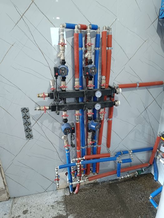 Тёплые полы отопления водоснабжения канализации