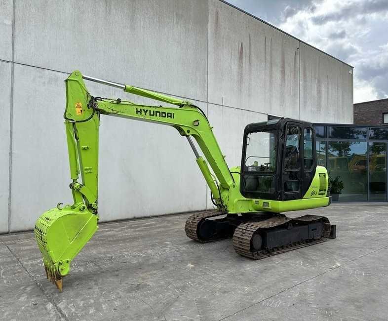 Miniexcavator 5.8 tone, 2004, 8700h, Hyundai/Komatsu/JCB/Caterpillar