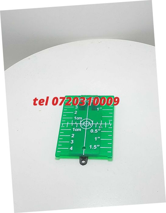Placa Tinta Pentru Nivele Laser Plastic Verde Neo