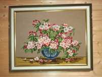 tablou goblen flori