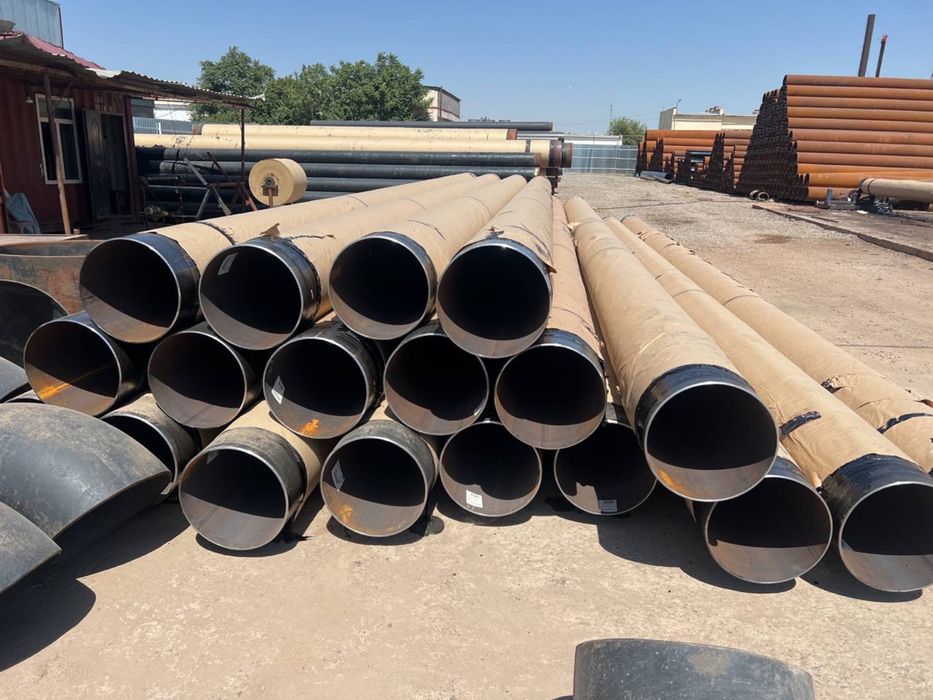 Стальная труба металлическая Д-299х8х10х12 новая бесшовная оптом ОПТОМ