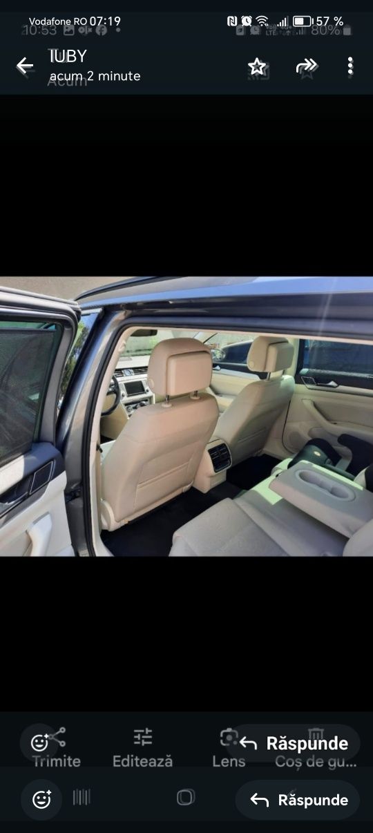 Vand vw passat b8