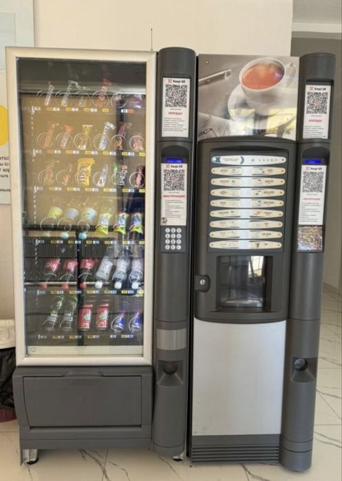 Кофе апарат и вендинговый снек