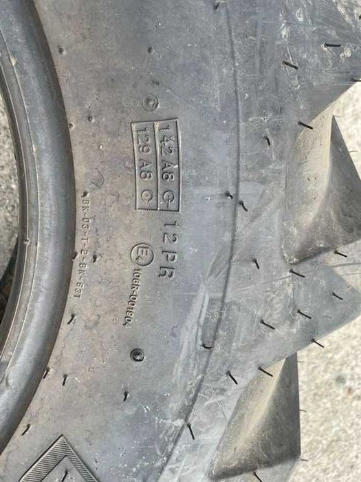 12.5/80-18 Anvelope noi INDUSTRIALE DE BULDO cu 12Pliuri garantie