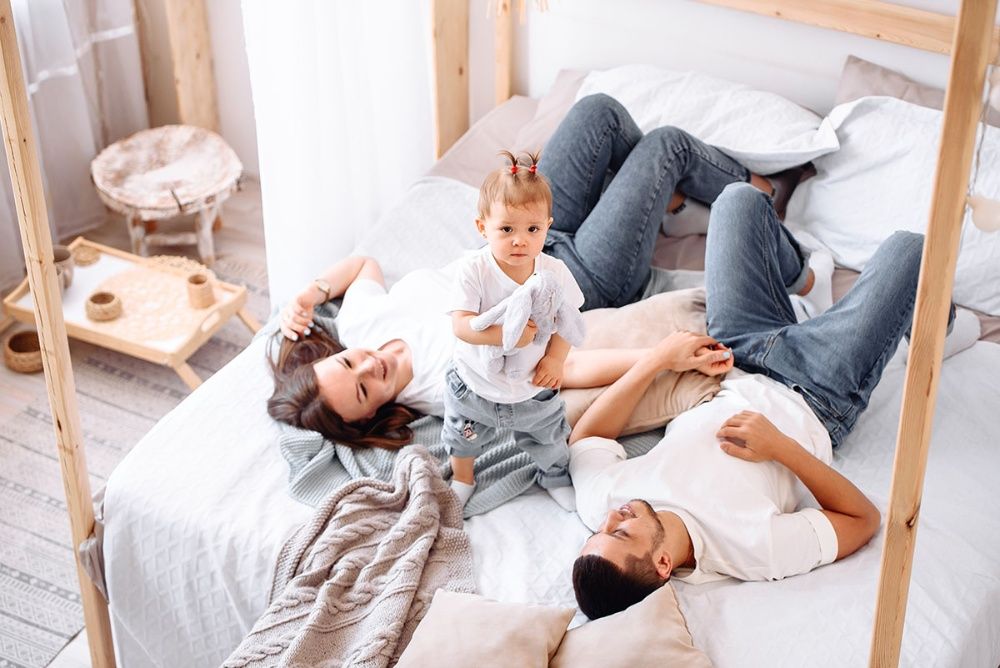 Фотограф в Ташкенте. Семейная фотосессия в студии.