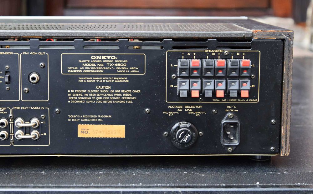 Amplituner Onkyo TX-4500, amplificator, receiver