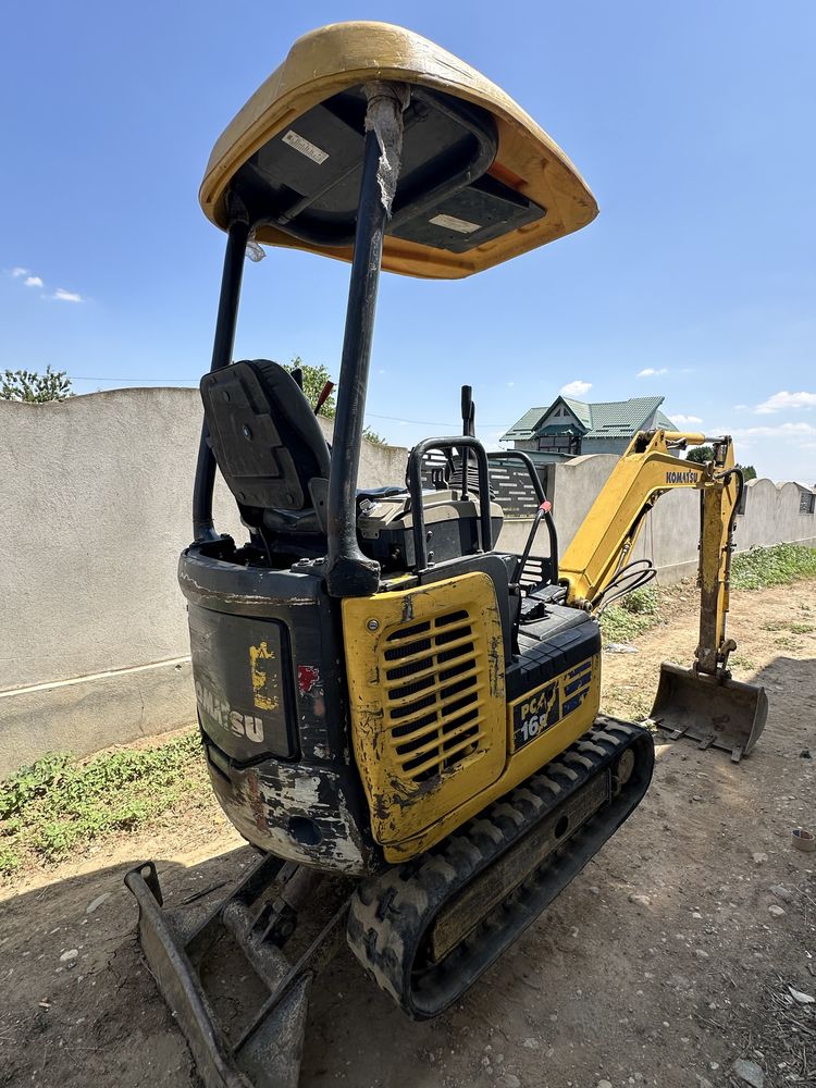Vand miniexcavator 1.7T Komatsu PC 16R instalatie picon
