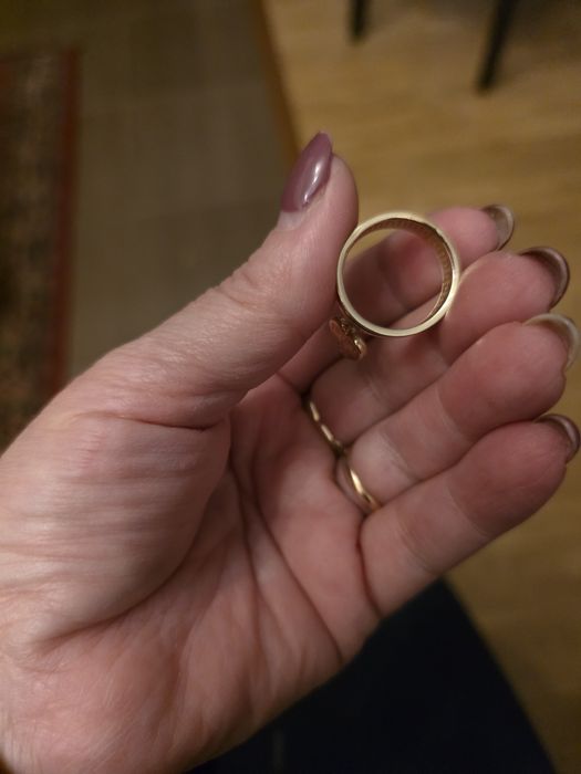 Inel lat cu inimioara