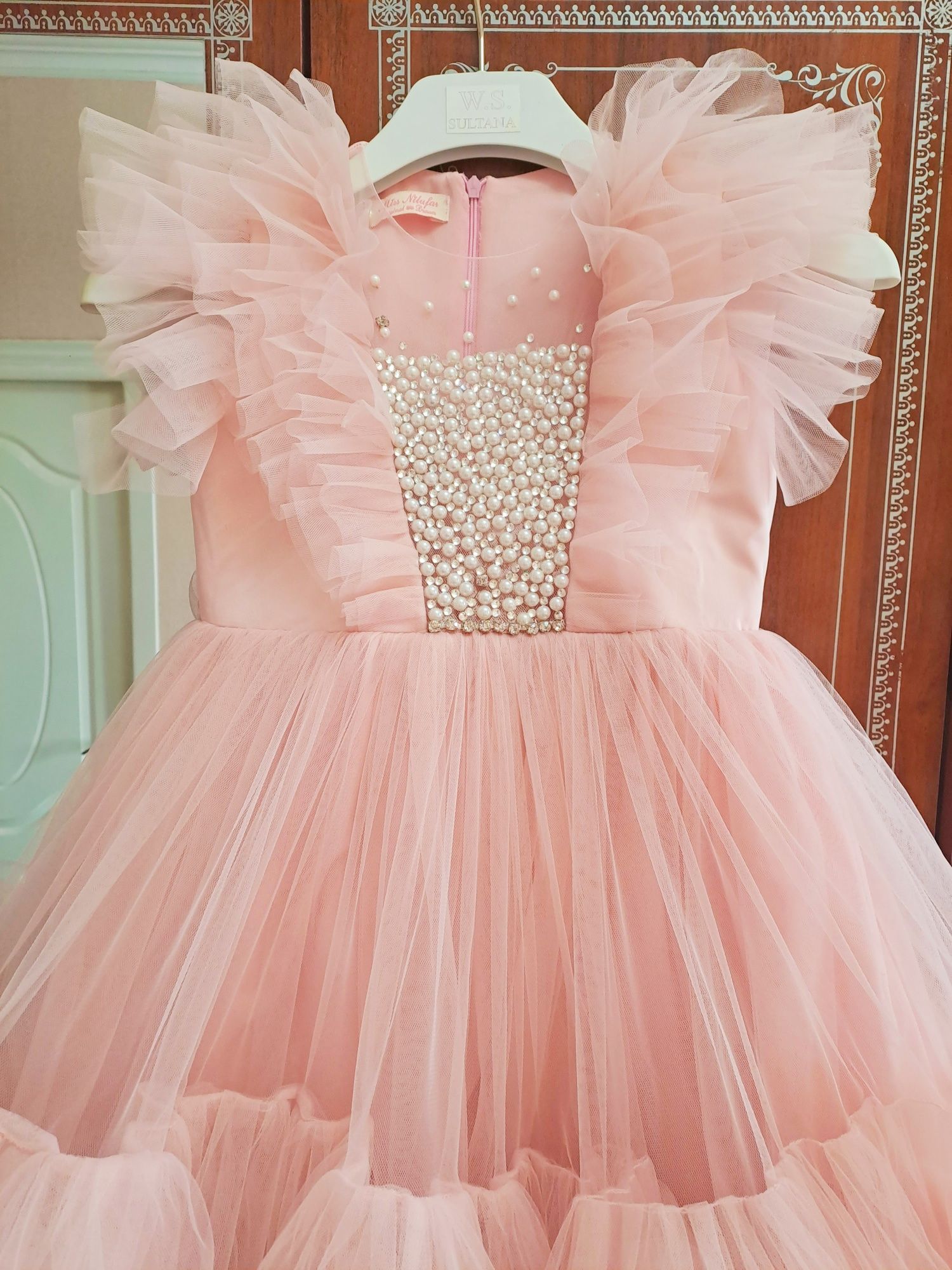 Платье принцессы, Барби, мега пушистое