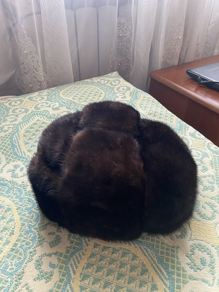 Шапка норковая