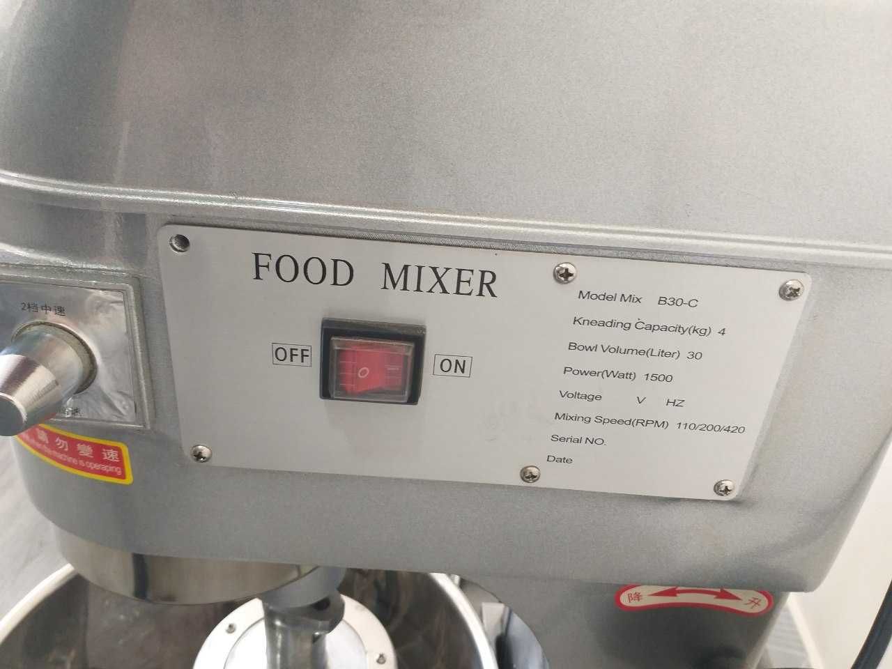 Planetar mikser 30 litr промышленный миксер планетарный Mixer