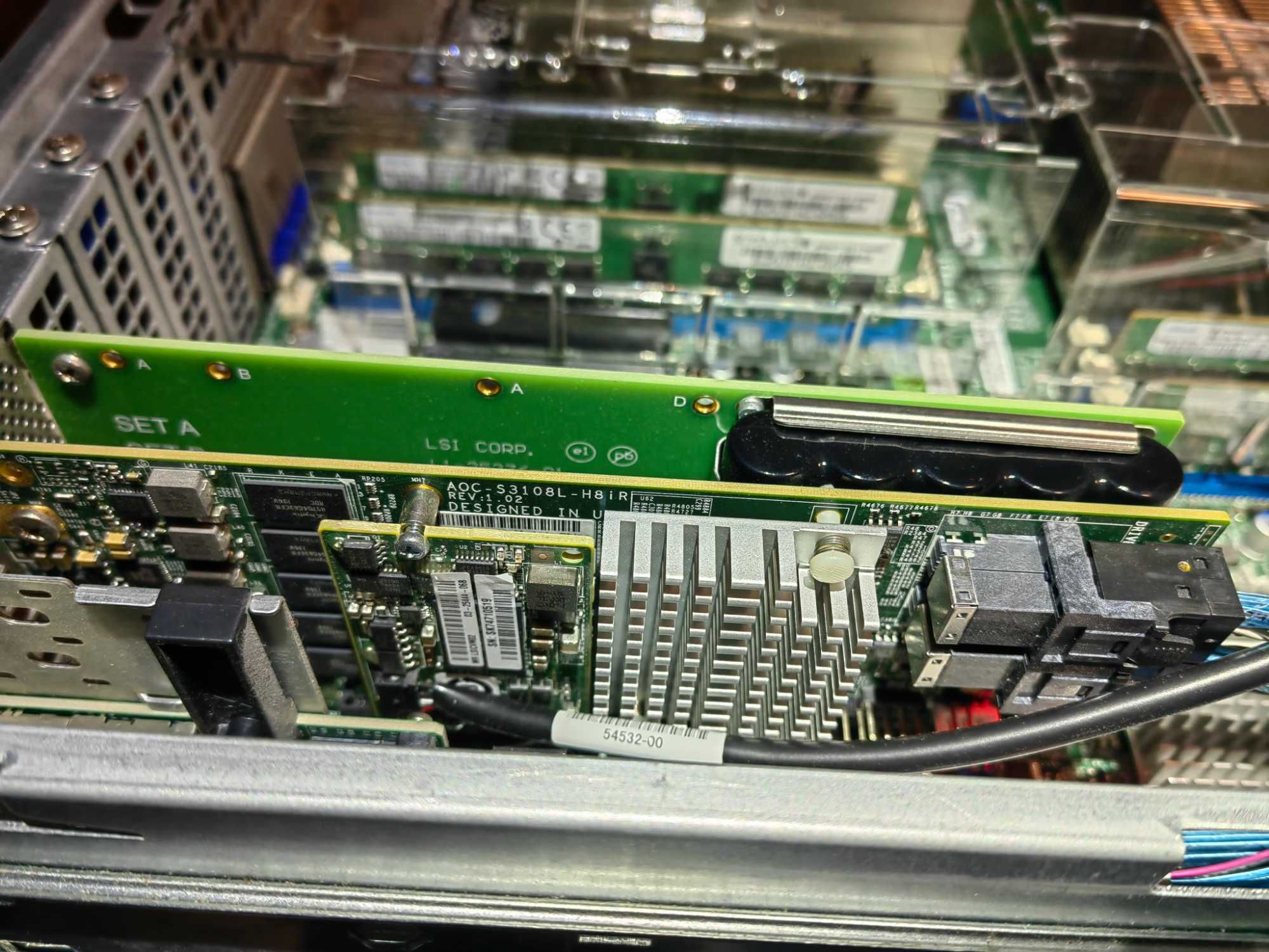 Server Supermicro SSG-2028R-E1CR24H Dual CPU 128GB RAM 24sata LAN 10G