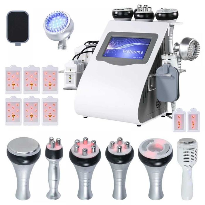 Aparat Cavitatie 10 in 1, 40KHz Lipolaser Vacuum Remodelare Corporala
