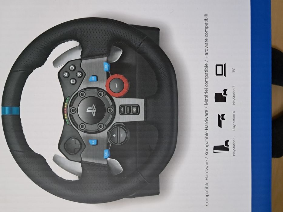 Logitech Driving Force КОМПЛЕКТ-волан с педали G29+скоростен лост G29