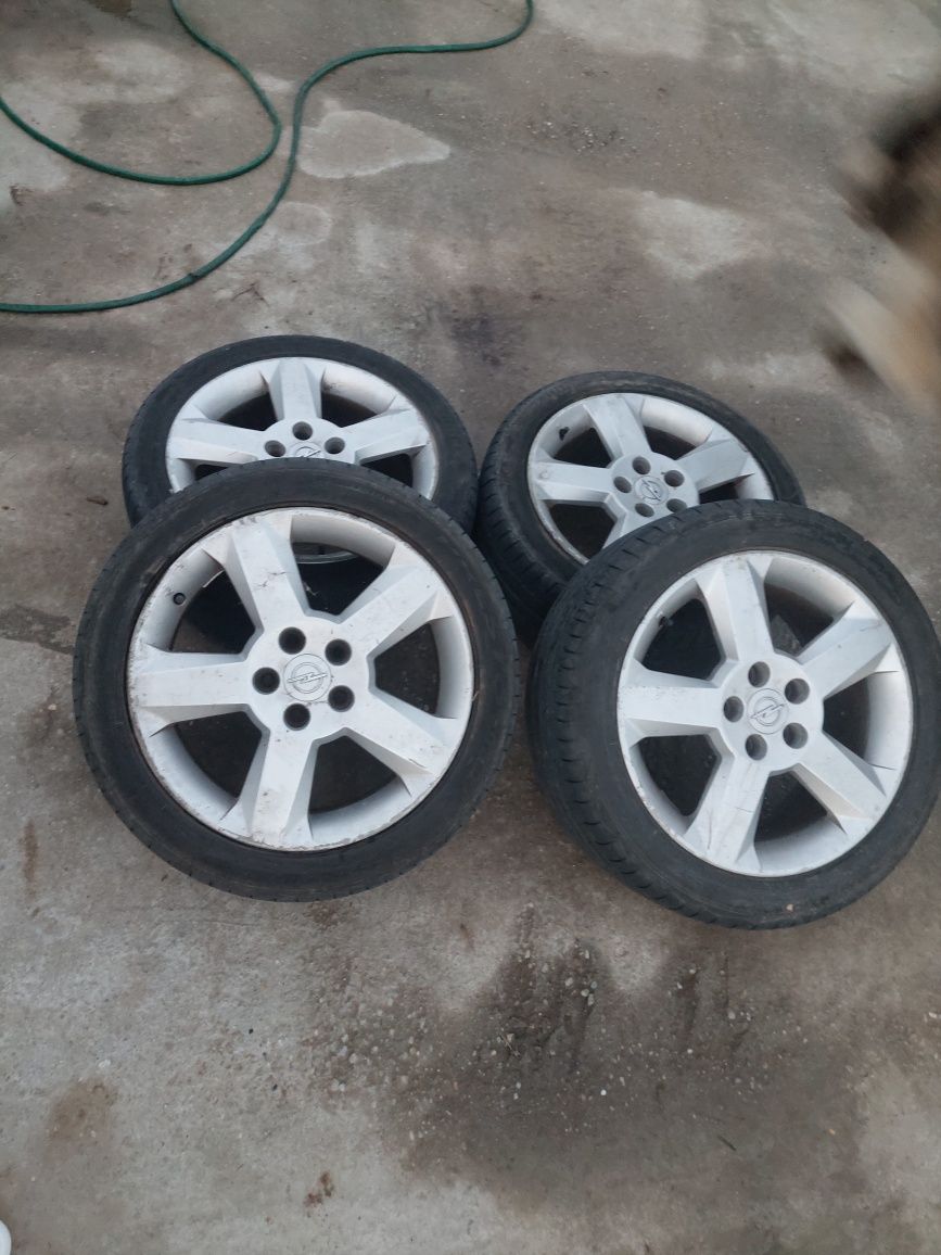 Roti jante opel opc turbo Astra G H bertone 225 45 17 anvelope vara