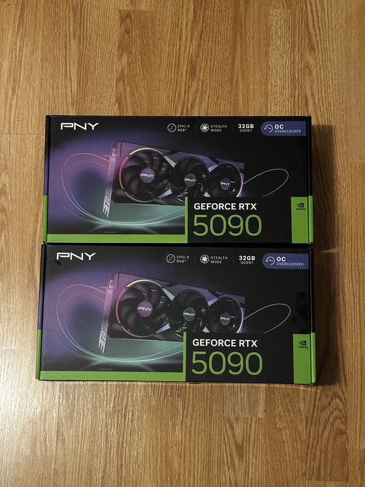 Placa video PNY GeForce RTX 5090 Triple Fan OC 32GB GDDR7 - SIGILATE