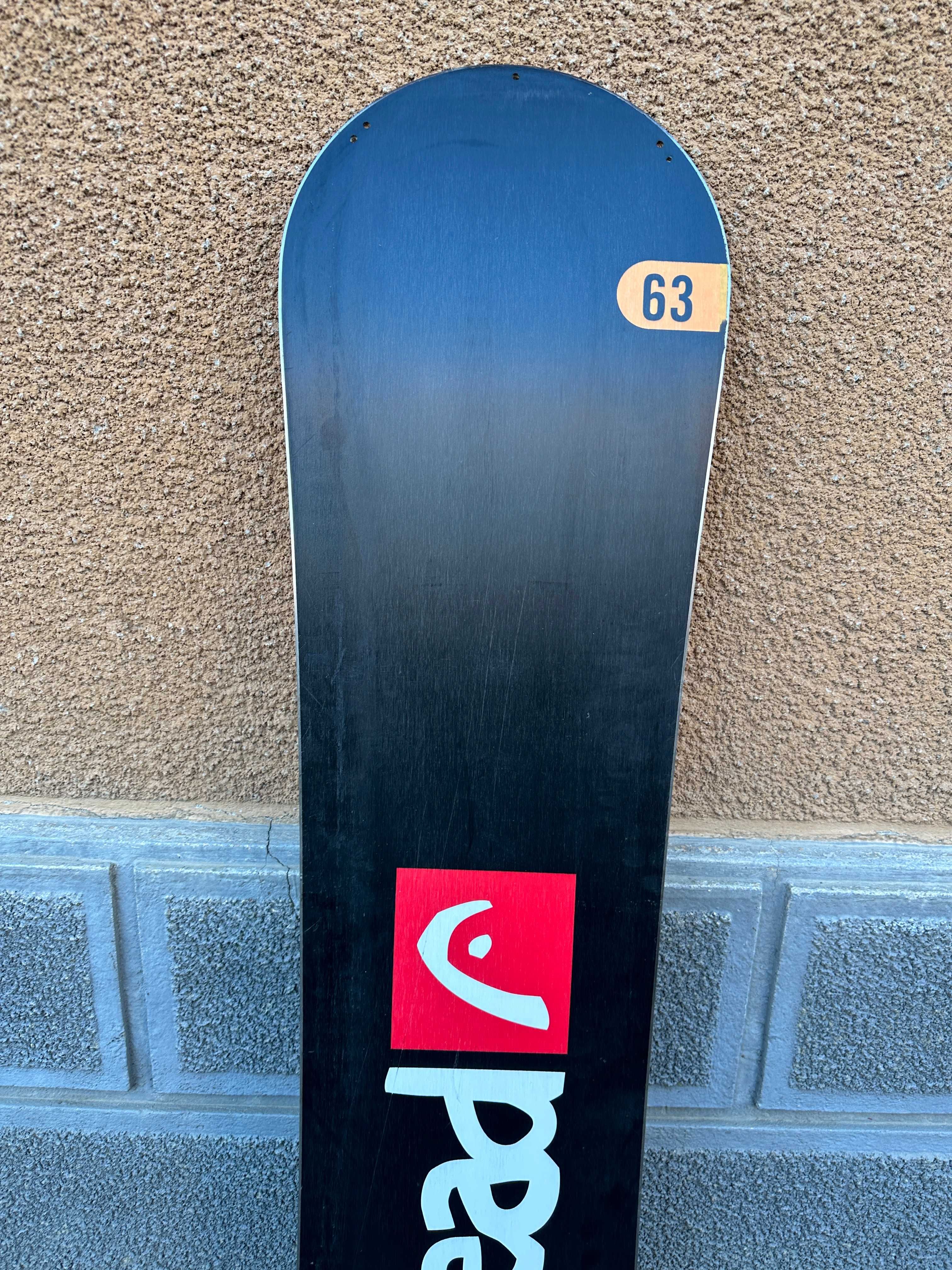 placa snowboard head rocka 4d L163cm