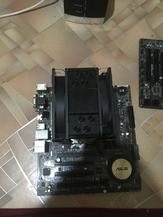 Материнская плата Z97 m-plus охлаждение процессора se-214-xt