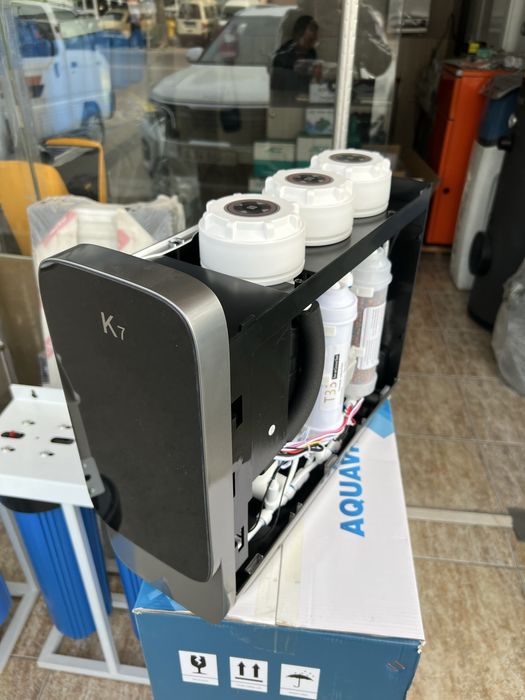 Фильтр обратного осмоса К7 и К5 в закрытом корпусе с цифровым дисплеем