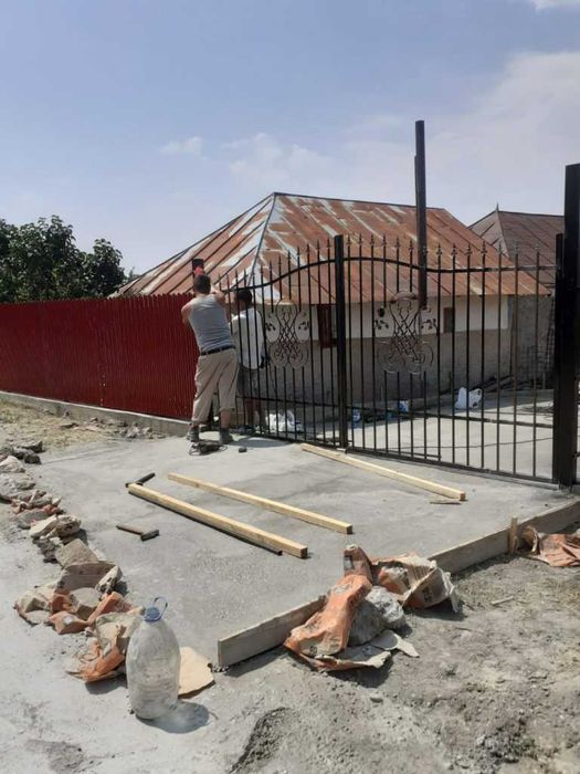 Garduri si porti din panou stil jaluzele, sipca metalica, plasa si BCA