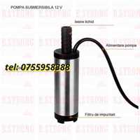 Pompa Transfer Submersibila Universala 12v Pentru Lichide