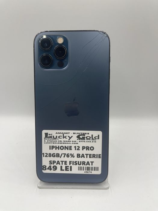Iphone 12 Pro 128Gb/76% Baterie GARANTIE/FACTURA #49674