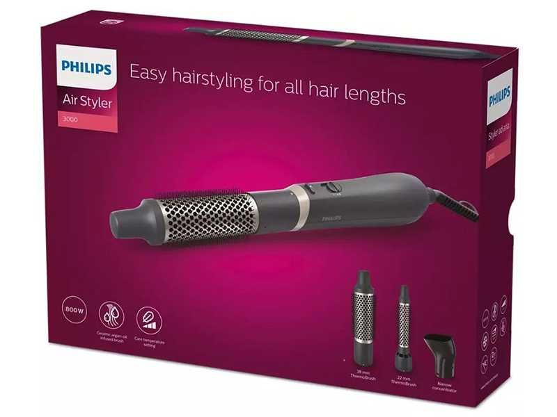 НОВИ! Четка за коса маша Philips Air Styler Series 3000 BHA301/00