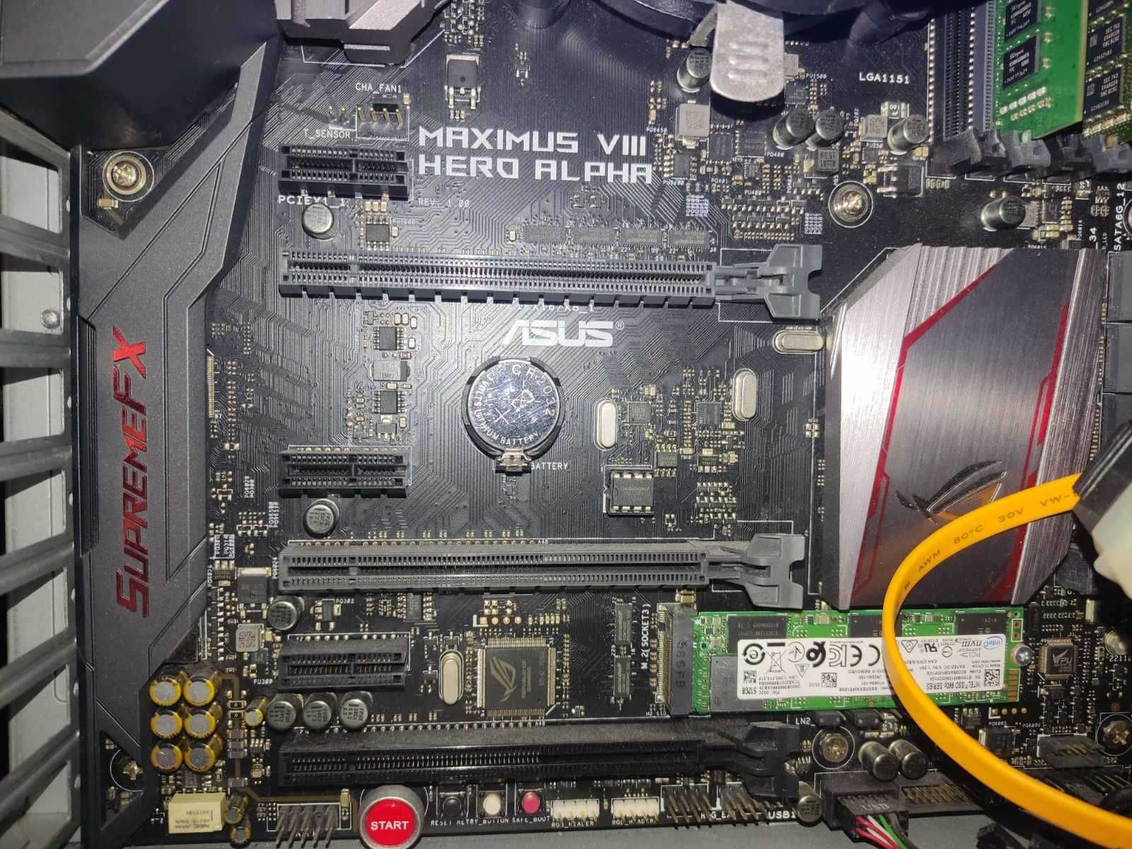 Перфектно дъно на сокет 1151 z170 Asus Maximus VIII Hero Alpha