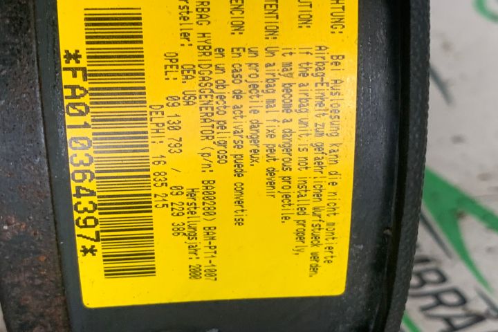 Airbag volan / sofer Delphi 16 835 215 16 835 215 Opel Corsa C