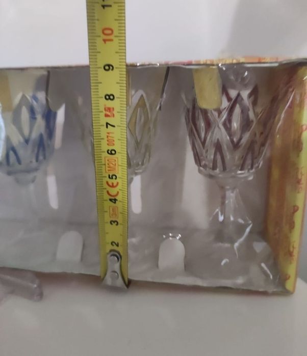 Set pahare cristal sigilat - Franța