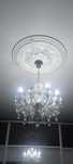Candelabru cristale 8 brate cu becuri