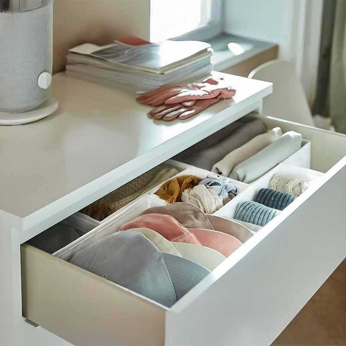 Текстилен органайзер за дрехи, бельо и обувки