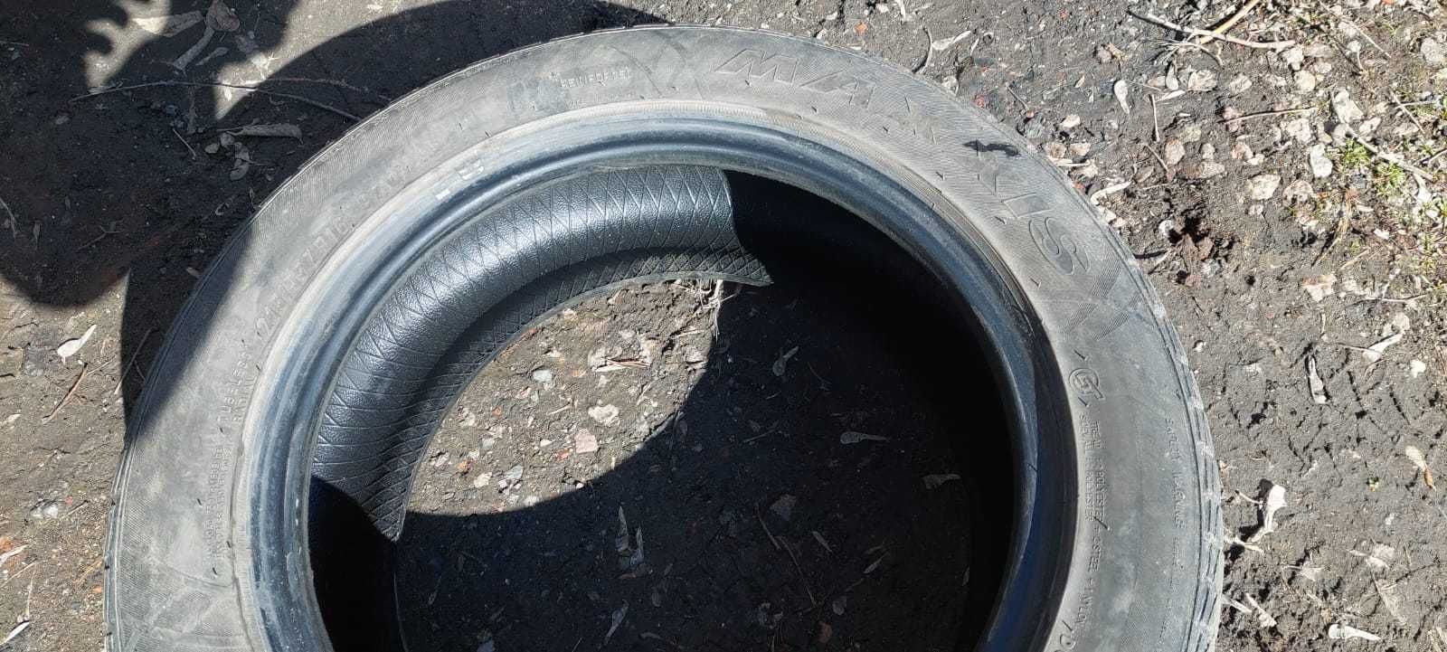 Продам резину б/у лето, Maxxis 215/55 R16 4шт.