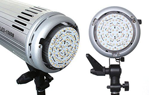 Lampa Led studio Nicefoto LED-1500B prindere Bowens, softbox, foto