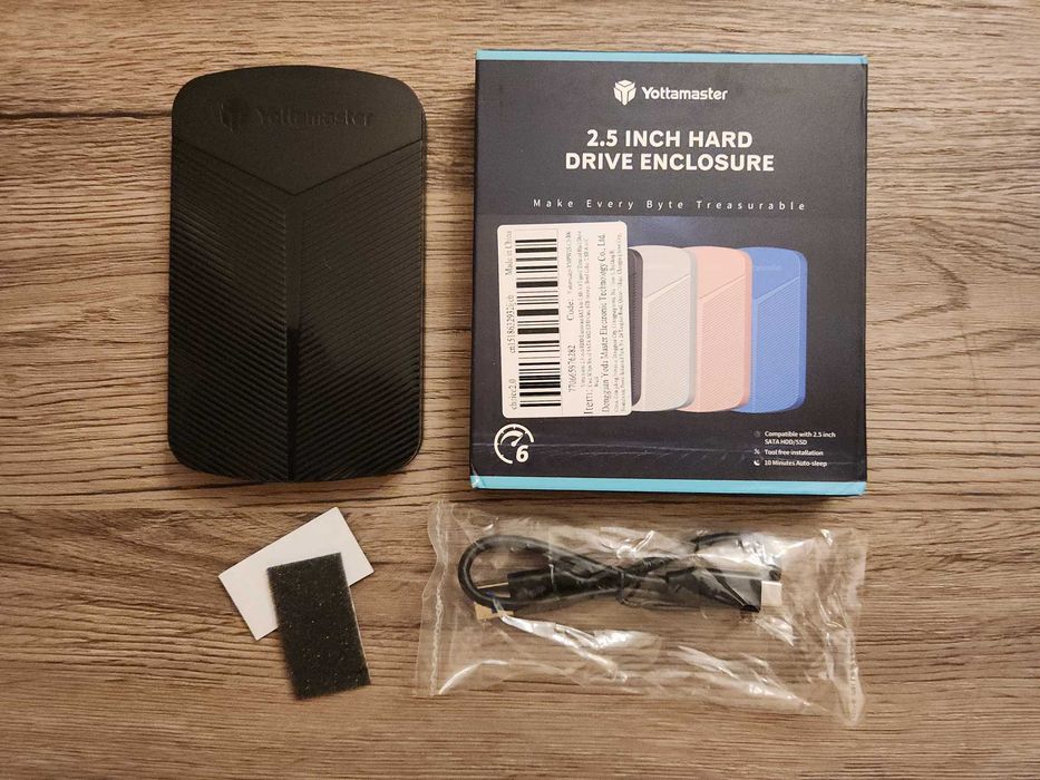 Rack (enclosure) Yottamaster cu USB C 3.0 pt hard disk (hdd) sata 2.5"